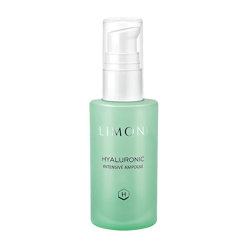 LIMONI Ультраувлажняющая сыворотка для лица с гиалур.кислотой Hyaluronic Intensive Ampoule 30ml