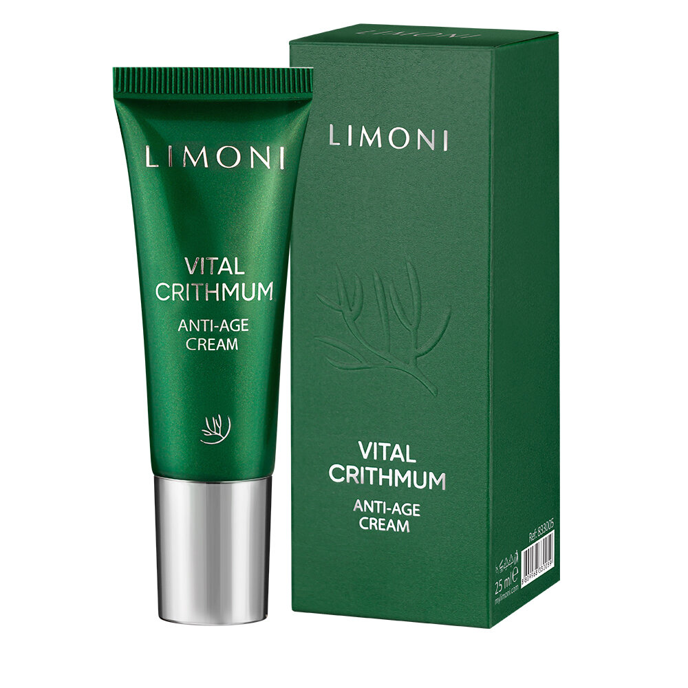 LIMONI Антивозрастной крем для лица с критмумом VITAL CRITHMUM ANTI-AGE CREAM 25ml