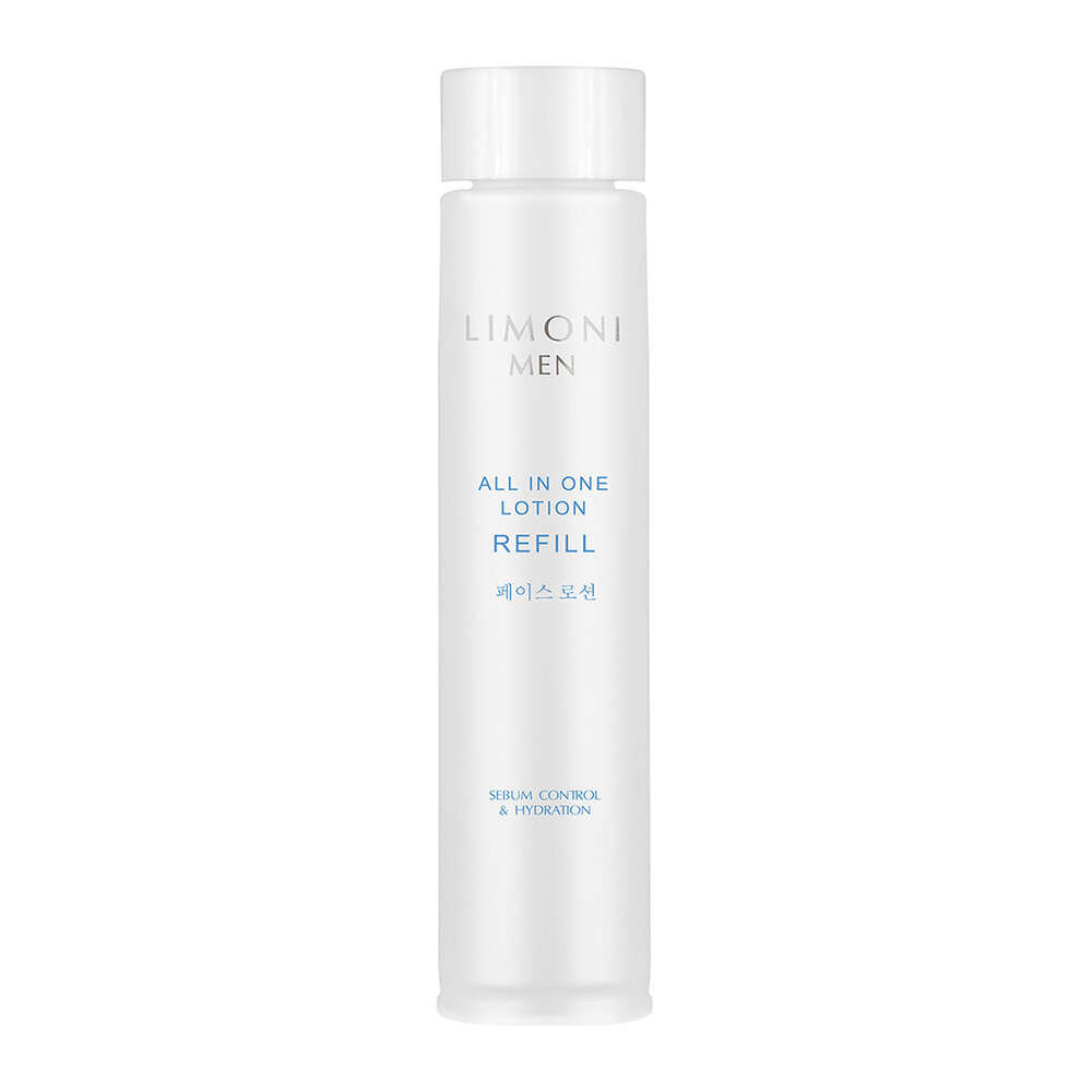 LIMONI MEN Мужской крем-лосьон для жирной кожи (Сменный блок) All In One No-Sebum Lotion Refill 50ml