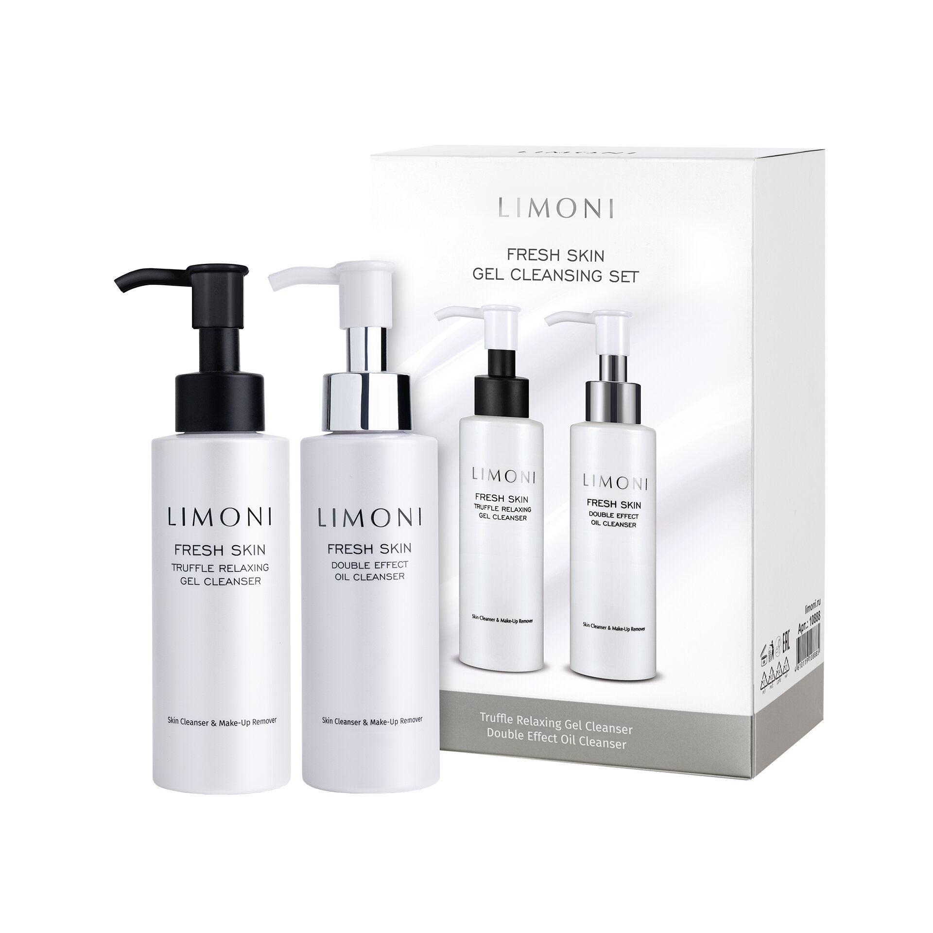 LIMONI Fresh Skin Gel Cleansing Set Набор для очищения кожи