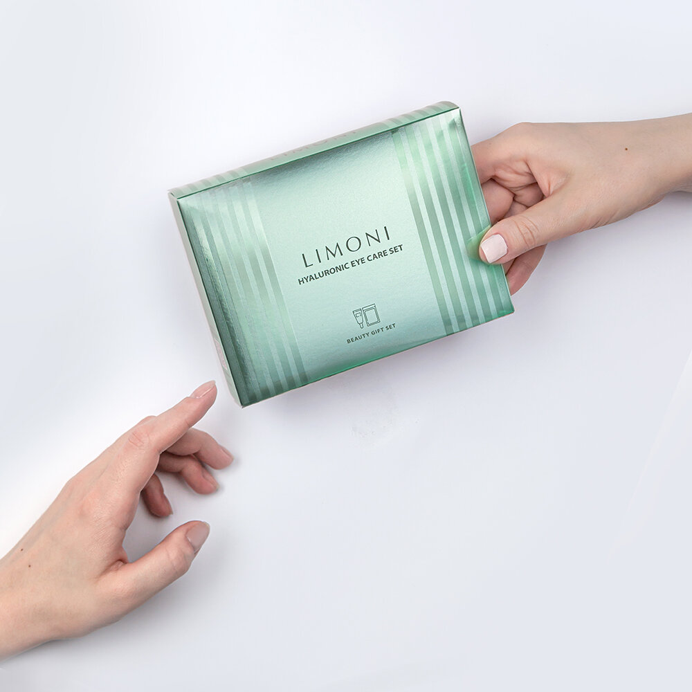 LIMONI Hyaluronic eye care set (Набор Hyaluronic Eye Patch 30pcs + Hyaluronic Eye Cream 15ml)***