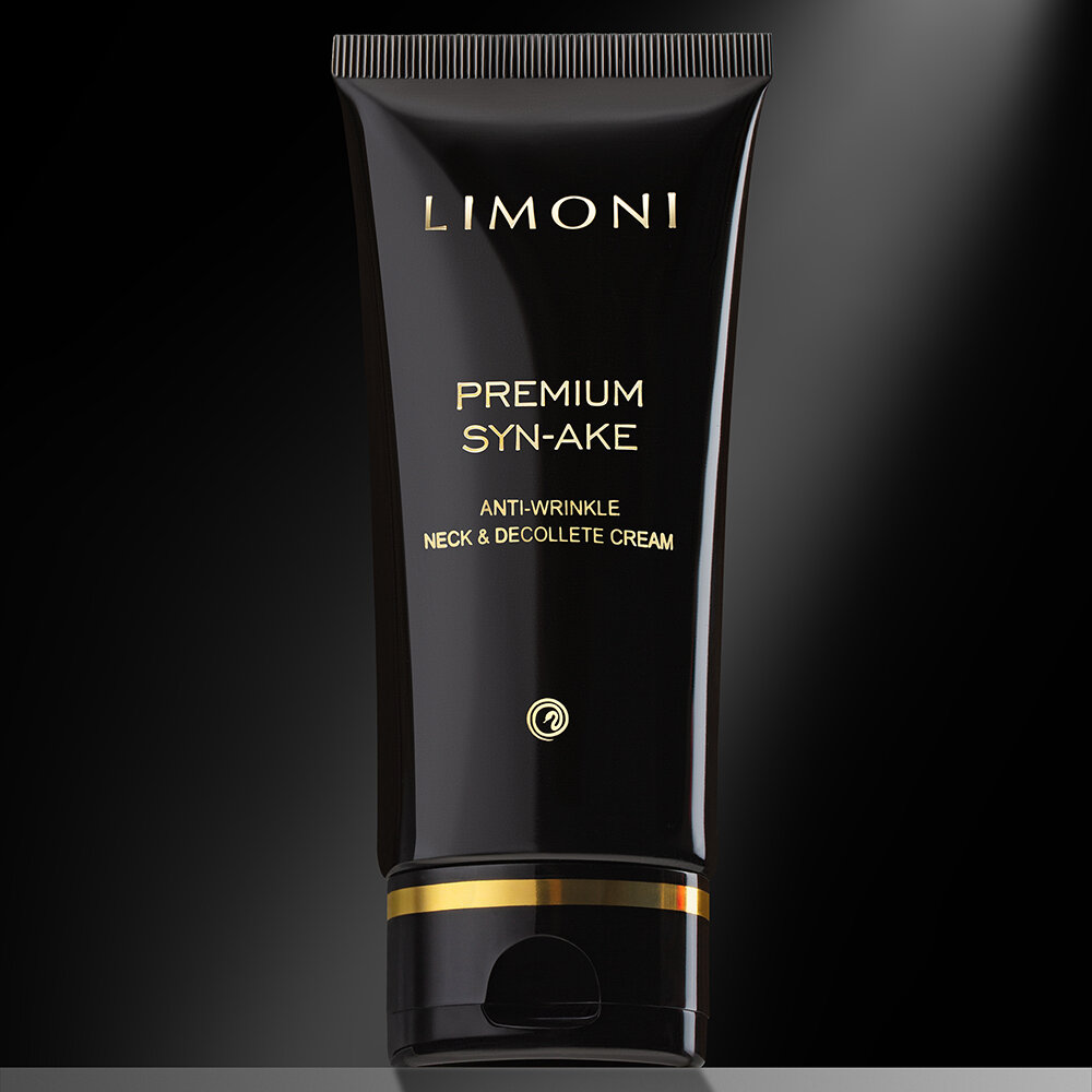 LIMONI Антивозрастной крем для шеи и декольте Premium Syn-Ake Anti-Wrinkle Neck&Decollete Cream 75