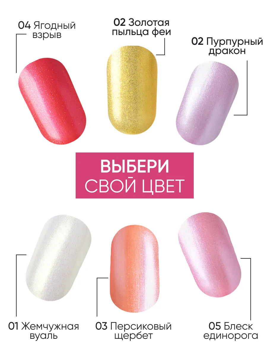 LIMONI  Набор №10 "Bambini (лак тон 1, 3, 5)