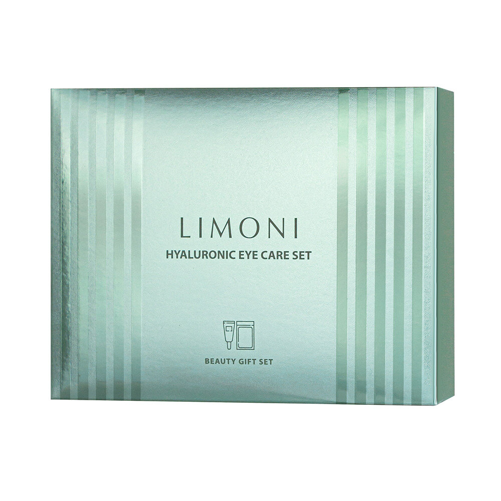 LIMONI Hyaluronic eye care set (Набор Hyaluronic Eye Patch 30pcs + Hyaluronic Eye Cream 15ml)***