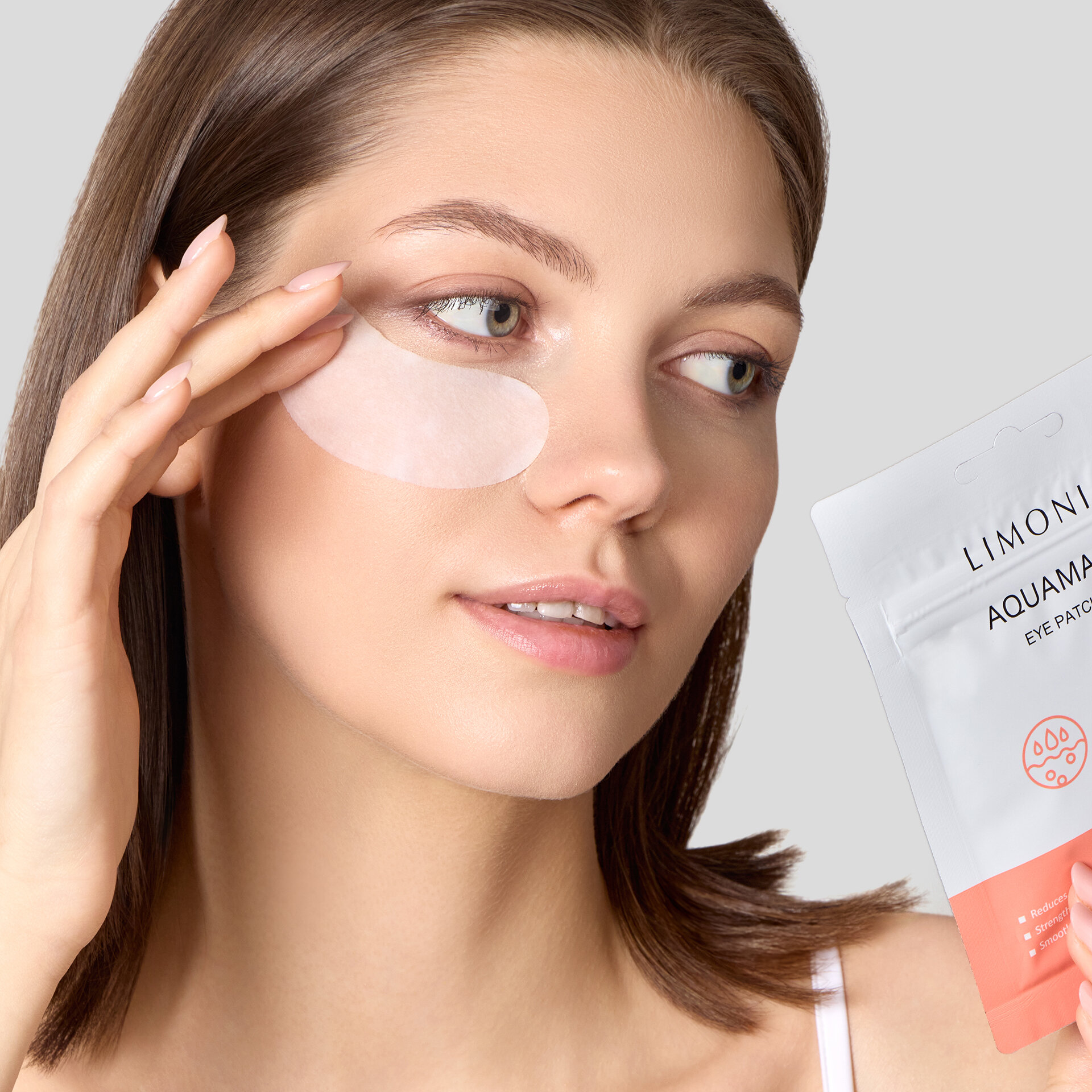 LIMONI Патчи для век увлажняющие Aquamax Eye Patch 30pcs