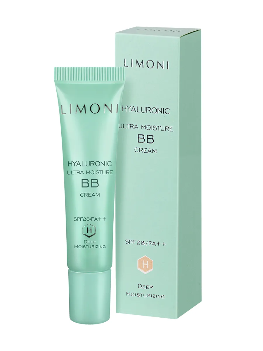 LIMONI Ультраувлажняющий ББ крем с гиалуроновой кислотой Hyaluronic Ultra Moisture BB Cream 15ml