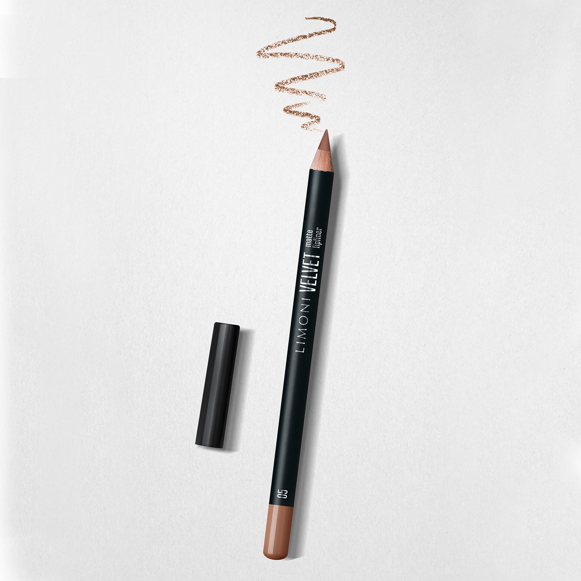 LIMONI Карандаш для губ "Velvet Matte Lipliner", тон 05