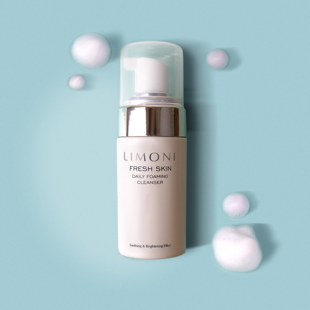 LIMONI Пенка для ежедневного очищения кожи Daily Foaming Cleanser 100 ml