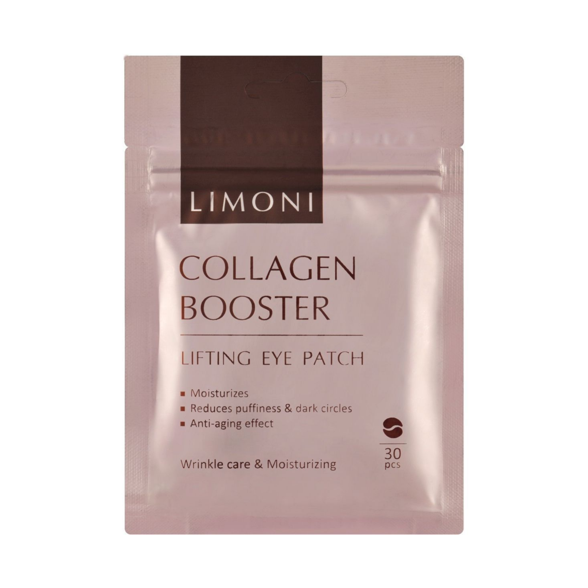 LIMONI Патчи для век укрепляющие с коллагеном Collagen Booster Lifting Eye Patch 30pcs