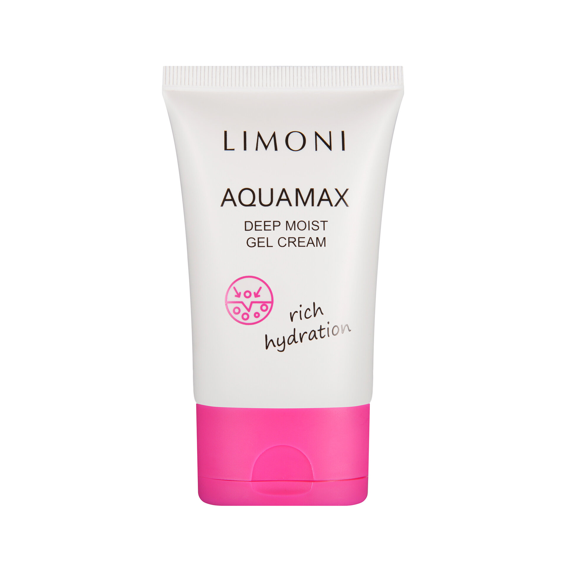  LIMONI Глубокоувлажняющий гель-крем для лица AQUAMAX DEEP MOIST GEL CREAM 50ml