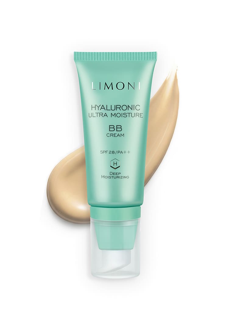 LIMONI Ультраувлажняющий ББ крем с гиалуроновой кислотой Hyaluronic Ultra Moisture BB Cream 50ml