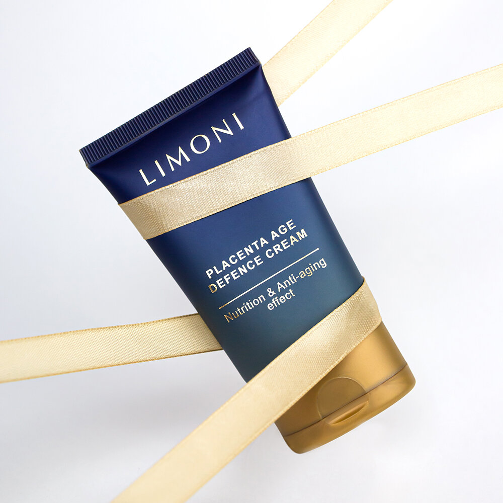 LIMONI Крем для лица антивозрастной с плацентой Placenta Age Defenсe Cream 50ml