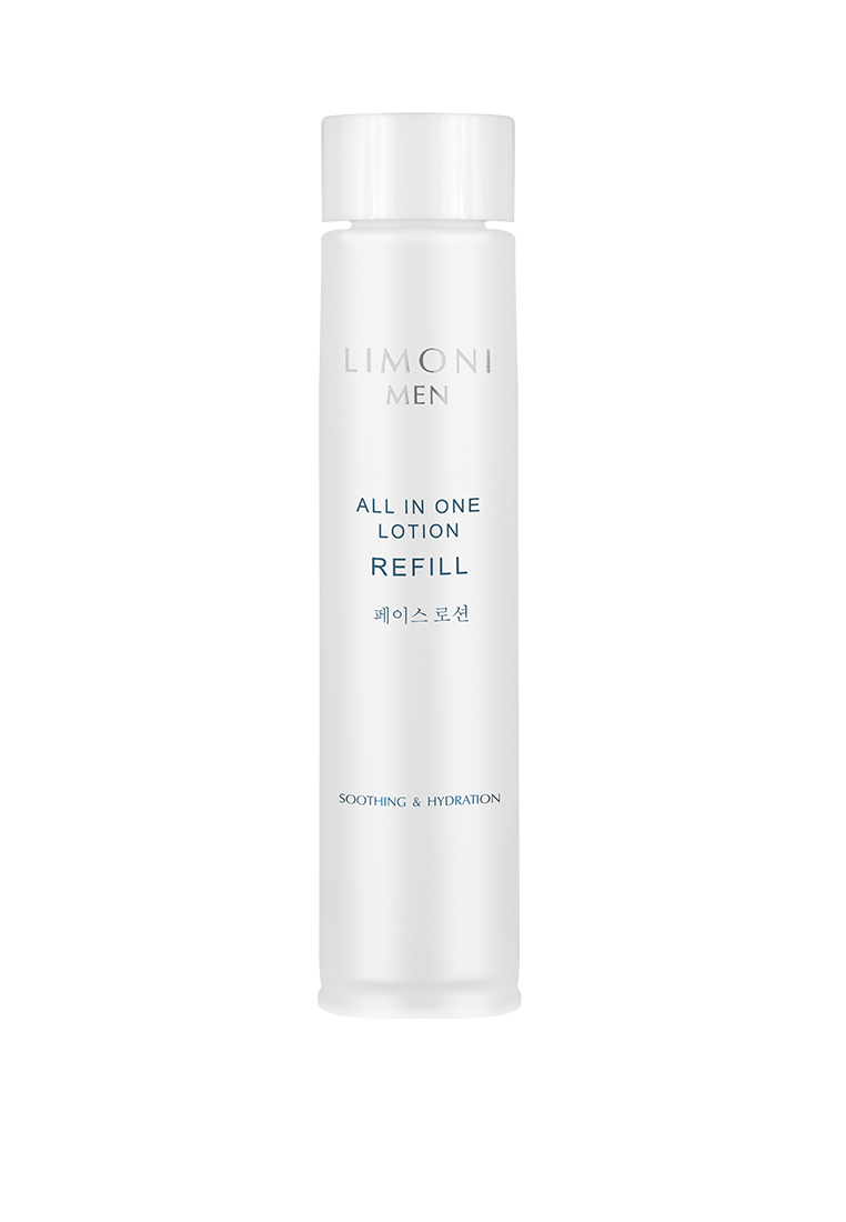 LIMONI MEN Мужской крем-лосьон для всех типов кожи (Сменный блок) All In One Lotion Refill 50ml 