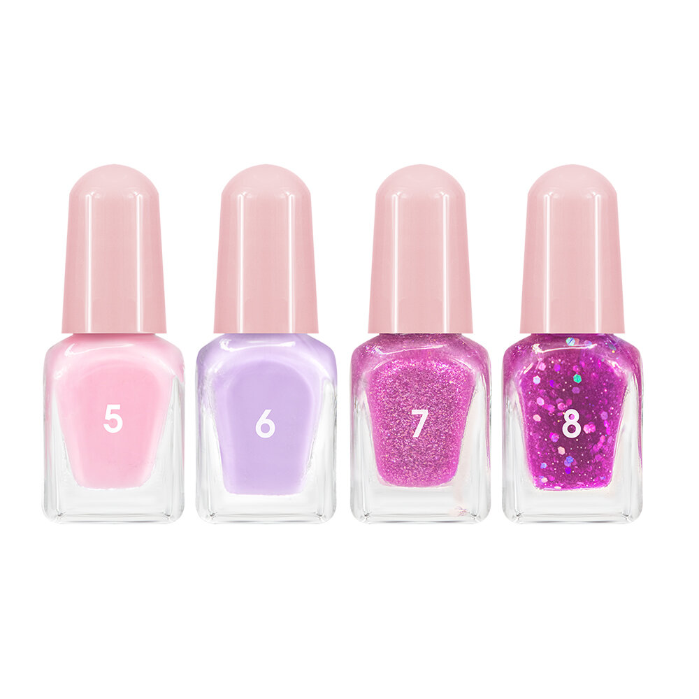 LIMONI Набор мини лаков для ногтей №2 Bambini Mini Nail (лак 5,6,7,8)