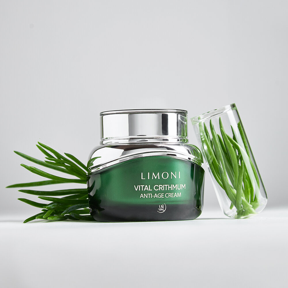 LIMONI Антивозрастной крем для лица с критмумом VITAL CRITHMUM ANTI-AGE CREAM 50ml