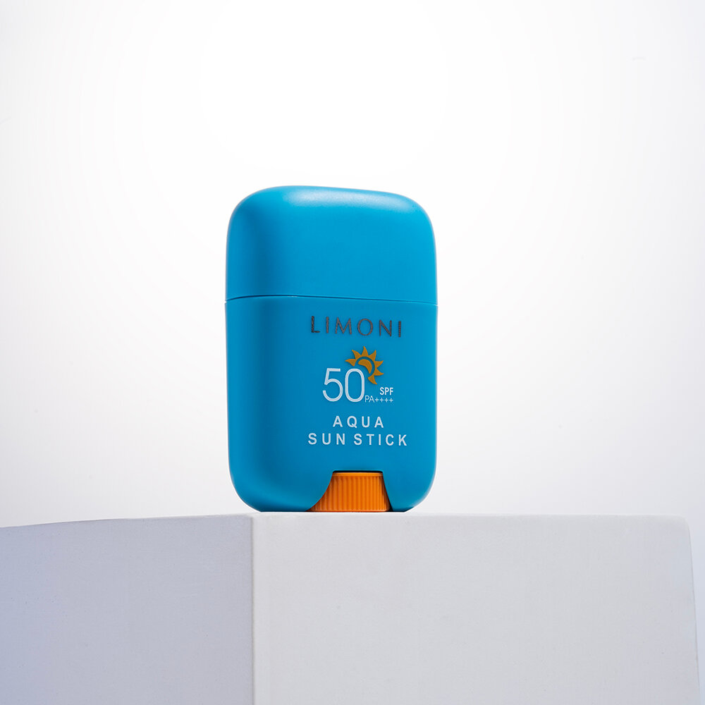 LIMONI Солнцезащитный стик SPF 50+РА++++ Aqua Sun Stick 16.5g