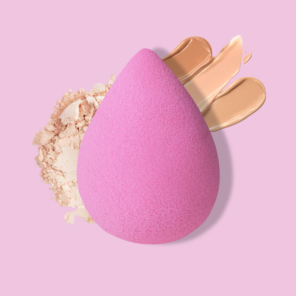 LIMONI Спонж для макияжа "Blender Makeup Sponge" Pink